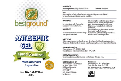 Label (Antiseptic Gel)